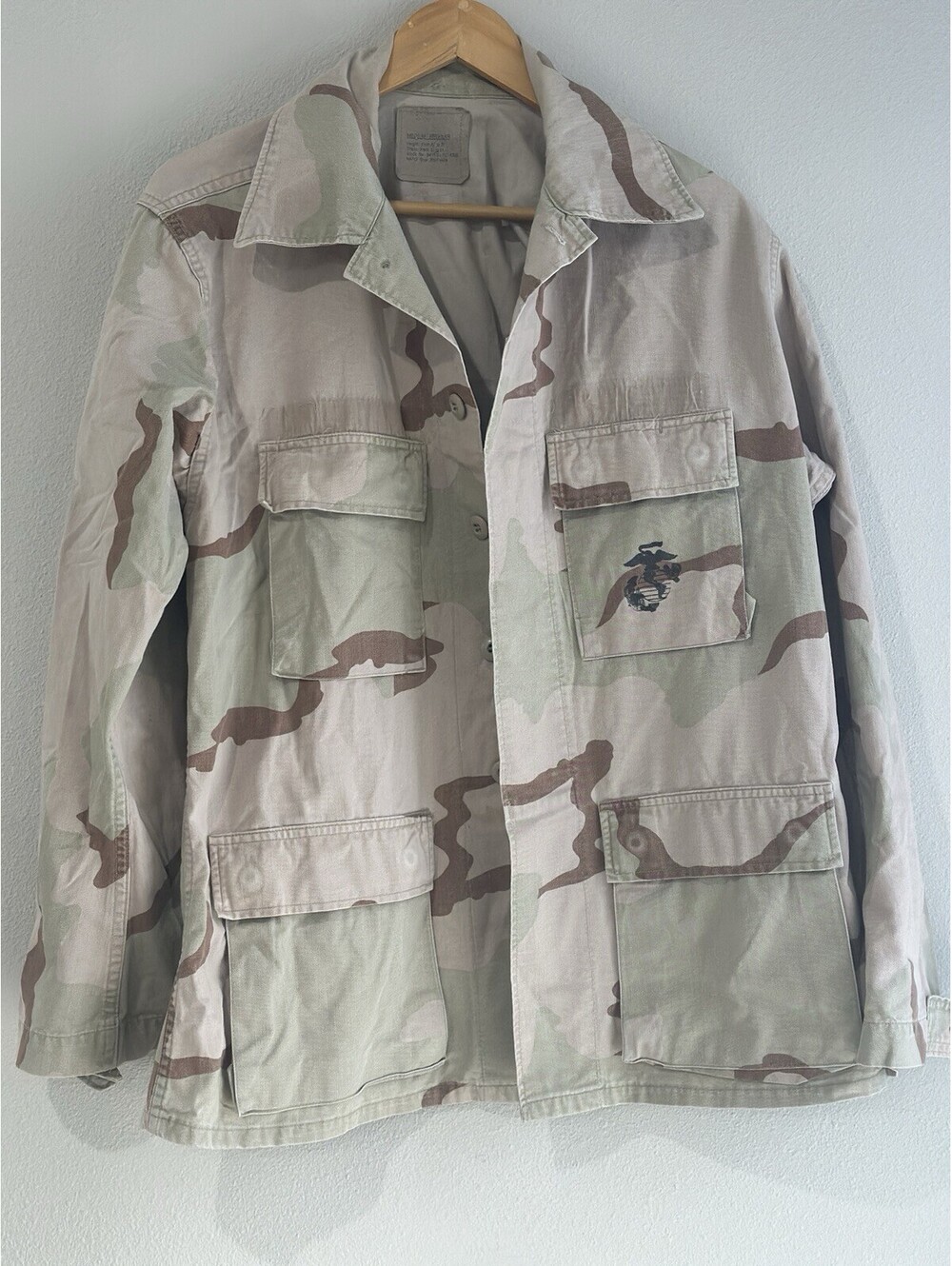Vintage U.S. military desert camouflage field coat Desert Combat Uniform (DCU) M